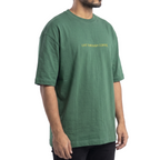 KuttiPress Tee AeroPress Edition deep forest green – print detail